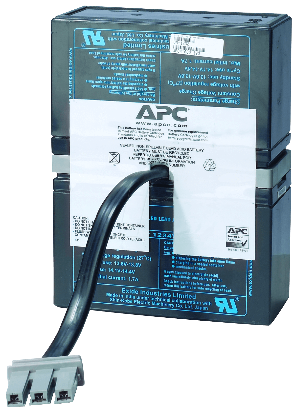 APC ORI RBC33 - RBC33 - original APC Ersatzbatterie von APC