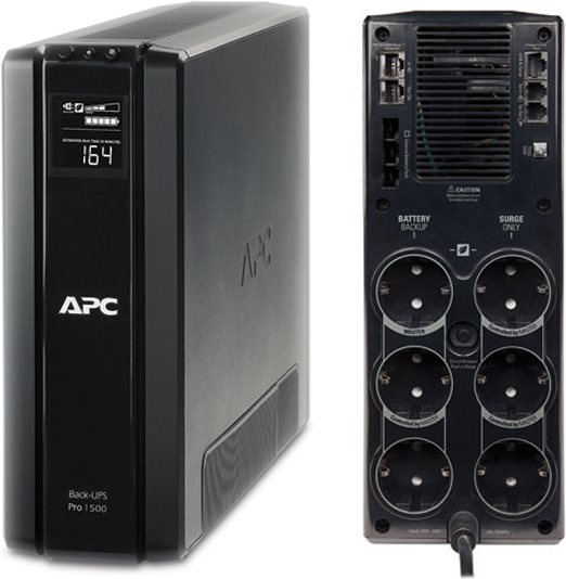 APC Power Saving Back-UPS Pro 1500, Schuko (BR1500G-GR) von APC