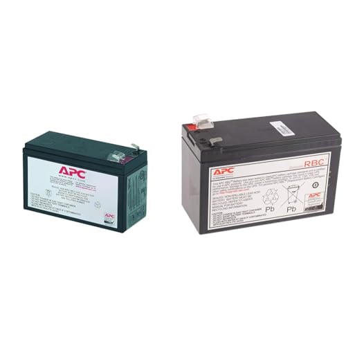 APC RBC17 - Ersatzbatterie für Unterbrechungsfreie Notstromversorgung (USV) von APC & APCRBC110 - Ersatzbatterie für Unterbrechungsfreie Notstromversorgung (USV) von APC von APC