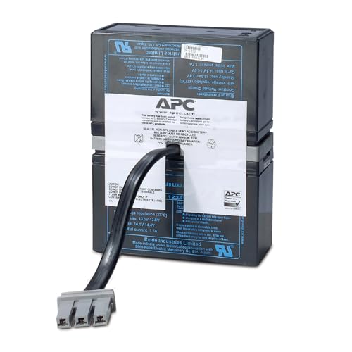 APC RBC33 - Ersatzbatterie für Unterbrechungsfreie Notstromversorgung (USV) von APC - passend für Modell SC1000I von APC