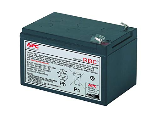 APC RBC4 - Ersatzbatterie für Unterbrechungsfreie Notstromversorgung (USV) von APC - passend für Modelle SC620I und andere von APC