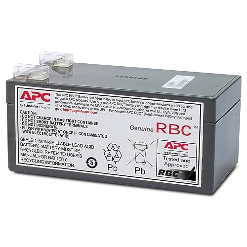 APC RBC47 Cartridge #47 Ersatzbatterie für Unterbrechungsfreie Notstromversorgung (USV) von APC