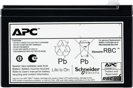 APC - USV-Akku - 4 x Batterie - Bleisäure - 9 Ah - 0U (APCRBCV204) von APC