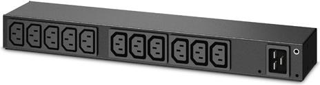 APC Rack PDU, Basic, 0U/1U, 100-240V/20A (AP6020A) von APC