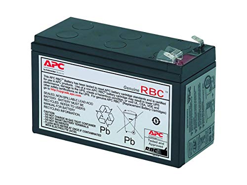 APC Replacement Battery RBC40 USV Ersatzbatterie 12 V - 7AH schwarz von APC