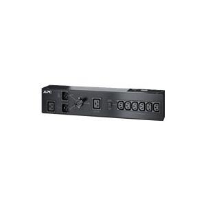 APC Service Bypass Panel - Stromverteilungseinheit (Rack - einbaufähig) - Wechselstrom 230 V - 3000 VA - Eingabe, Eingang IEC 60320 C20 - Ausgangsanschlüsse: 8 - 2U - Schwarz - für P/N: AR3003, AR3003SP, SRT1000RMXLI, SRT1000RMXLI-NC, SRT2200XLI-KR, SRT5KRMXLW-TW (SBP3000RMI) von APC
