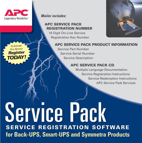 APC Service-Paket, 3 Jahre Garantieverlängerung von APC