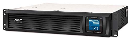 APC Smart-UPS SMC SmartConnect - SMC1500I-2UC - Unterbrechungsfreie Stromversorgung 1.500VA (Rackeinbau 2U, Cloud-monitoring fähig, 4 Ausgänge IEC-C13) von APC by Schneider Electric