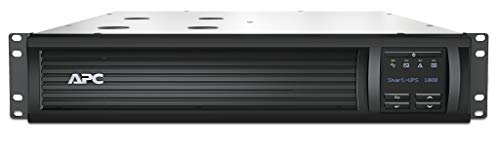 APC Smart-UPS SMT-SmartConnect - SMT1000RMI2UC - Unterbrechungsfreie Stromversorgung 1.000VA (Rackeinbau 2U, Cloud-monitoring fähig, 4 Ausgänge IEC-C13) von APC