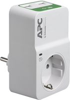 APC Steckdose 1fach Essential SurgeArrest,weiss,230V (PM1WU2-GR) von APC