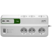 APC SurgeArrest Essential 6-fach 2x USB (PM6U-GR) Überspannungsschutz von APC