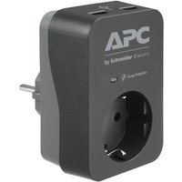 APC SurgeArrest Essential PME1WU2B-GR Überspannschutz, 2x USB von APC