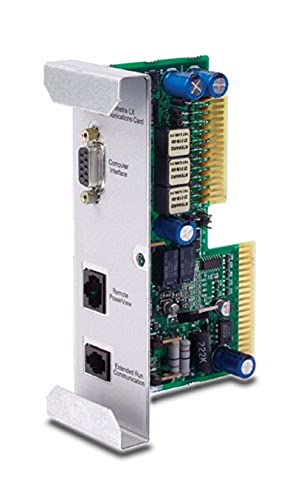 APC Symmetra LX Communications Schnittstellenkarte/Adapter – Zubehör (Parallel, 102 mm, 102 mm, 38 mm, 2,27 kg, 2,73 kg) von APC