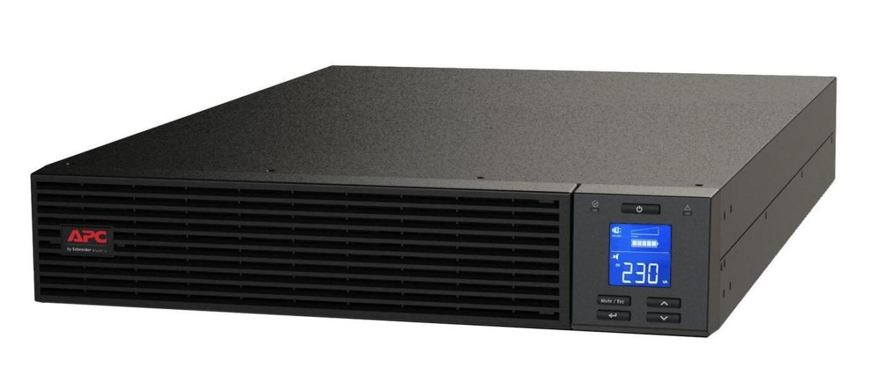 APC USV Easy-UPS Online-Doppelwandlung 1.600W 2.000VA 230V C14-Eingang 2HE von APC