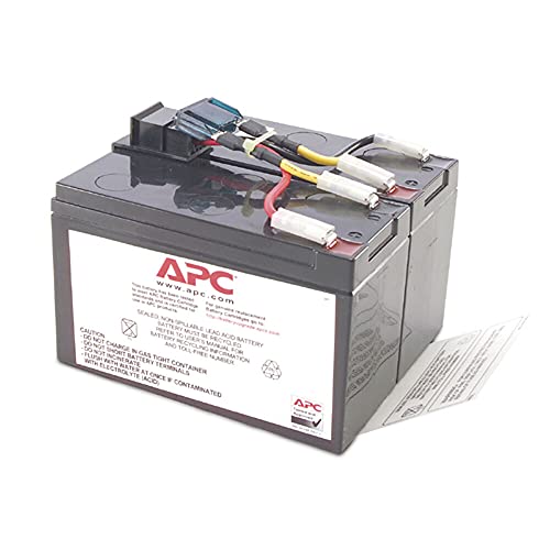 APC by Schneider Electric RBC48 - Ersatzbatterie für Unterbrechungsfreie Notstromversorgung (USV) von APC - passend für Modell SMT750I von APC