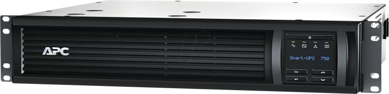 APCSMT750RMI2UNC - Smart-UPS, 750VA, LCD RM 2U NC, 230V von APC