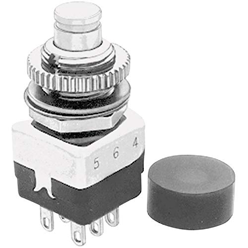 APEM 104450003 Drucktaster 220 V/AC 2 A 2 x On/(Off) Rückruf 1 Stück von APEM