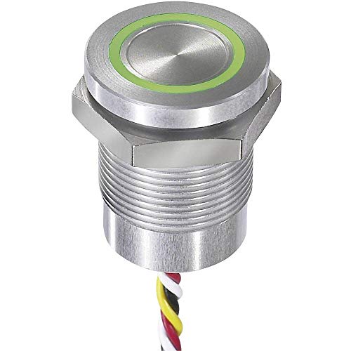 APEM CPB2110000NGSC Drucktaster, 12 V, 0,2 A, Erinnerung, Grün, Rot, IP68, IP69K, 1 Stück von APEM