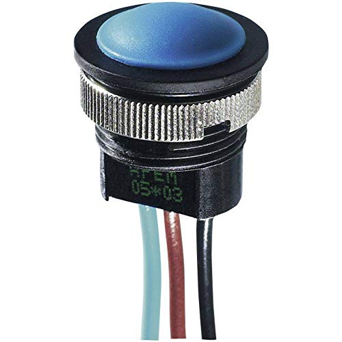 APEM IAR3F1200 Druckschalter, 24 V/DC, 2 A, 1 x Aus/(ON), Erinnerungsfunktion, IP67 (Frontblende), 1 Stück von APEM