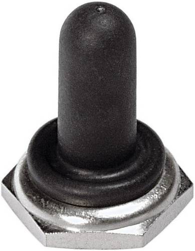 APEM N36116005 N36116005 Dichtkappe Vernickelt, Schwarz 1St. von APEM