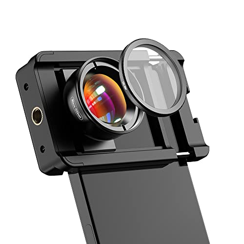 APEXEL Makro-Objektiv für iPhone 14 Pro, 100 mm Handyobjektiv + CPL-Filter, Makro-Objektivaufsatz für iPhone/Samsung Galaxy/Oneplus von APEXEL