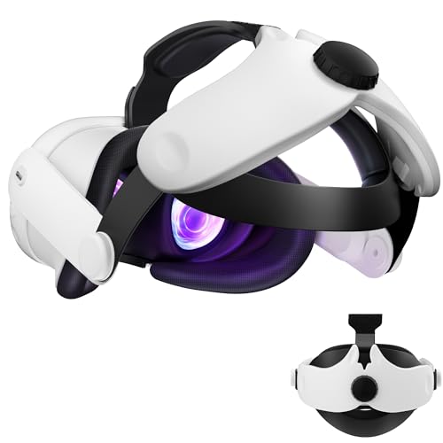 APEXINNO P3 Elite-Riemen für Meta Quest 3, Elite Head Strap für Oculus Quest 3 Zubehör, Verstellbar Kopfband mit komfortablem Kopfpolster von APEXINNO