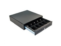APG Cash Drawer 4000 Slide-Out, Elektronische Geldschublade, Stahl, Schwarz, 12, 24 V, 457 mm, 424 mm von APG Cash Drawer