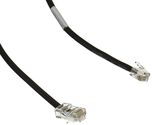 APG Drucker-Schnittstellenkabel | CD-102A | Kabel für Kassenschublade auf Druckeranschluss | 1 x RJ-12-Stecker - 1 x RJ-45-Stecker | Anschluss an EPSON und Star-Drucker von APG Cash Drawer