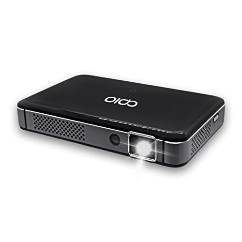 APIO Auflösung 1080p Autofokus, 400 ANSI Lumen DLP Pro Pocket Projektor mit HDMI/Typ C Unterstützung, Handys, Zuhause und Outdoor von APIO