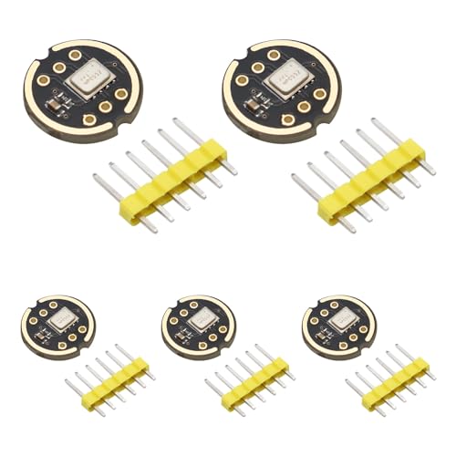 APKLVSR 5 Stück INMP441 Omnidirektionales Mikrofon Modul I2S ME-MS Schnittstelle,Hohe Präzision Niedrige Leistung für ESP32 von APKLVSR