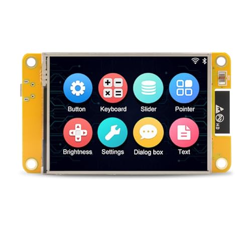 APKLVSR ESP32 Display,ESP32 Entwicklungsboard WiFi Bluetooth 2.8 Zoll 240 * 320 ESP32 Display TFT Modul Touchscreen Kompatibel mit Arduino/LVGL von APKLVSR