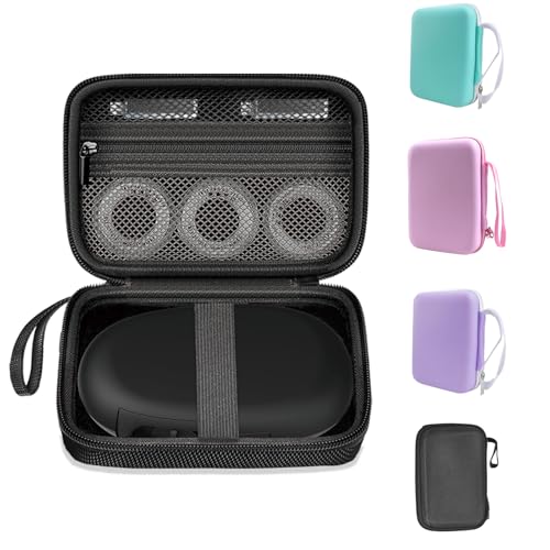 APKOL Tasche Kompatibel mit Nelko P21 Case, SUPVAN E10/E16 Beschriftungsgerät, für PRT/NIIMBOT D110/Pristar P15 Labeldrucker Mini Bluetooth Handgerät Etikettendrucker (nur Tasche)-Schwarz von APKOL