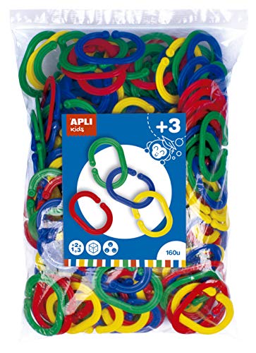 160 Stück Spannringe von APLI Kids