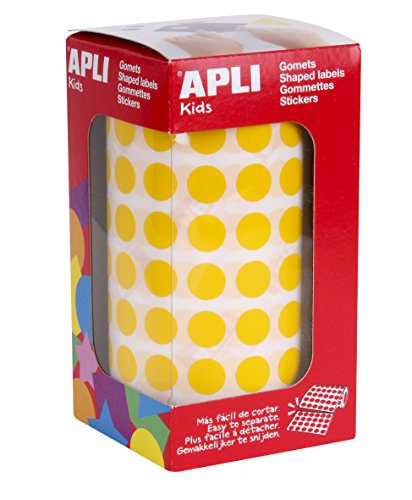 APLI 4851 Rolle Sticker rund 10.5 cm, gelb APLI 4851 Rolle Sticker rund 10.5 cm, gelb von APLI Kids
