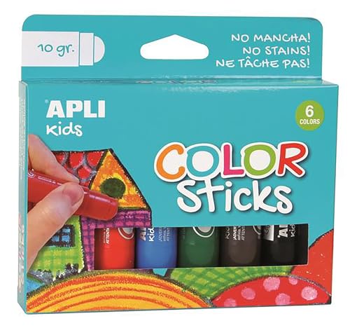 APLI Kids 14227 – Set 6 Tuben Gouachefarbe Solide – 10 g APLI Kids 14227 – Set 6 Tuben Gouachefarbe Solide – 10 g von APLI Kids