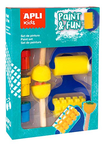 Apli kids 15135 Stempelset aus Schaumstoff, Blume und Herz Apli kids 15135 Stempelset aus Schaumstoff, Blume und Herz von APLI Kids