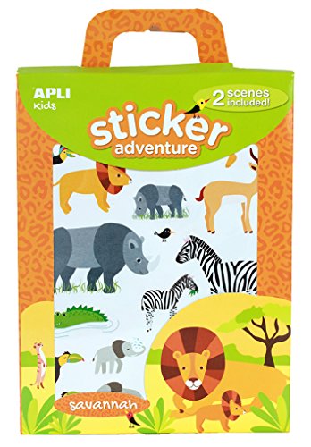 APLI Kids 15168 - Sticker Set Sticker Adventure Modell Savana APLI Kids 15168 - Sticker Set Sticker Adventure Modell Savana von APLI Kids