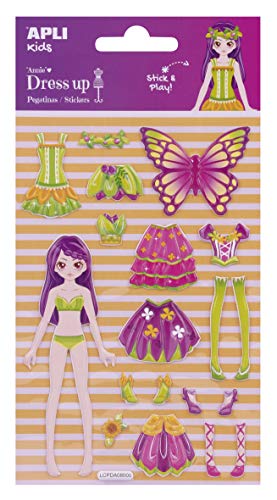 APLI Kids 17603 - Dress Up 3D Annie 1 Bogen Aufkleber APLI Kids 17603 - Dress Up 3D Annie 1 Bogen Aufkleber von APLI Kids