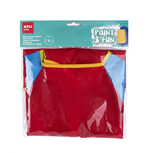 APLI Kids 18716 – Kinder-Schürze zum Malen, wasserfestes Material mit Tasche – 2-3 Jahre APLI Kids 18716 – Kinder-Schürze zum Malen, wasserfestes Material mit Tasche – 2-3 Jahre von APLI Kids