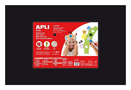 APLI Kids EVA Tasche 600 x 400 mm Schwarz von APLI Kids