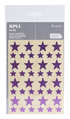 APLI Kids – Sticker Tasche Stern Hologramme (12056) von APLI Kids