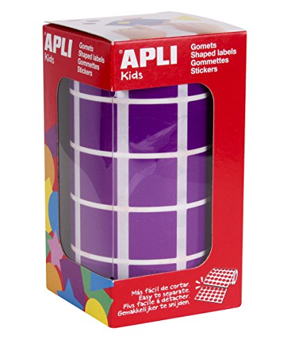APLI Kids quadratisch - 20 mm cuadrado Lila von APLI Kids
