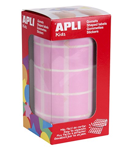 APLI Kids quadratisch - 20 mm cuadrado Rosa von APLI Kids