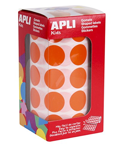 APLI Kids rund - 20 mm redonda orange von APLI Kids