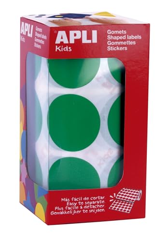 Grüne Gummiringe rund groß XL Durchmesser 833mm APLI Kids 17862 von APLI Kids