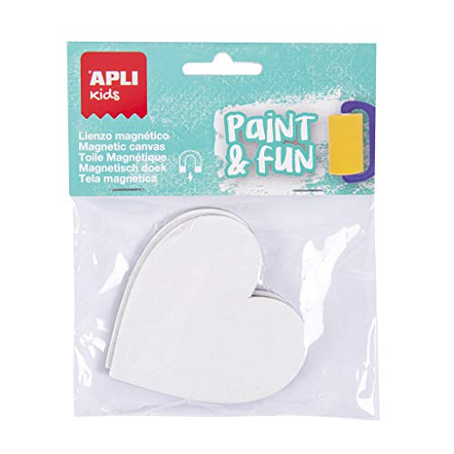 Magnetische Leinwand Mini Herz 2 Stück von APLI Kids