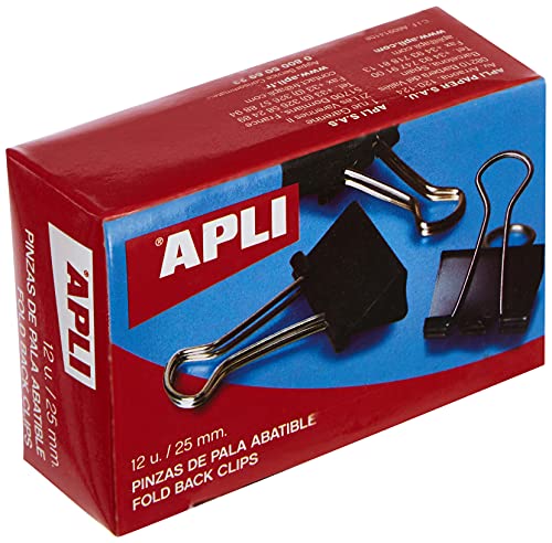 APLI 11949- -Klammern 25 mm 12 Stück schwarz APLI 11949- -Klammern 25 mm 12 Stück schwarz von APLI