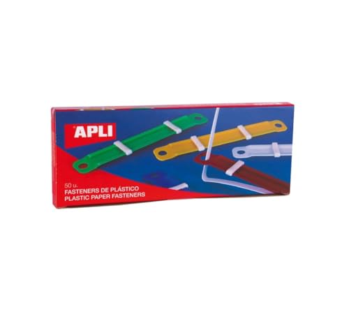 APLI 011740 25 Stück Badges mit Zange Kunststoff 100 x 72 mm von APLI
