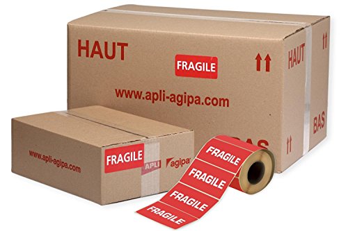 APLI 102127 500 Etiketten Fragile, 50 x 100 mm APLI 102127 500 Etiketten Fragile, 50 x 100 mm von APLI