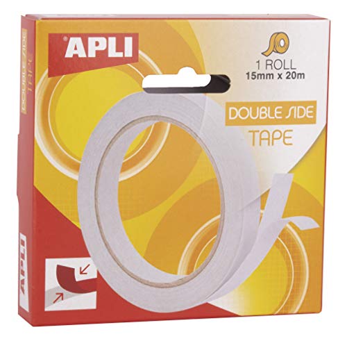 APLI 17723 Doppelseitiges Klebeband 15 mm x 20 m APLI 17723 Doppelseitiges Klebeband 15 mm x 20 m von APLI